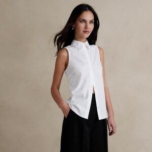 Banana Republic | Riley Tailored Sleeveless Shirt